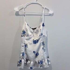 Abercrombie & Fitch Satin floral Camisole NWT